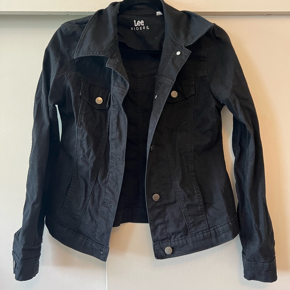 Lee Riders Black Jean Jacket S